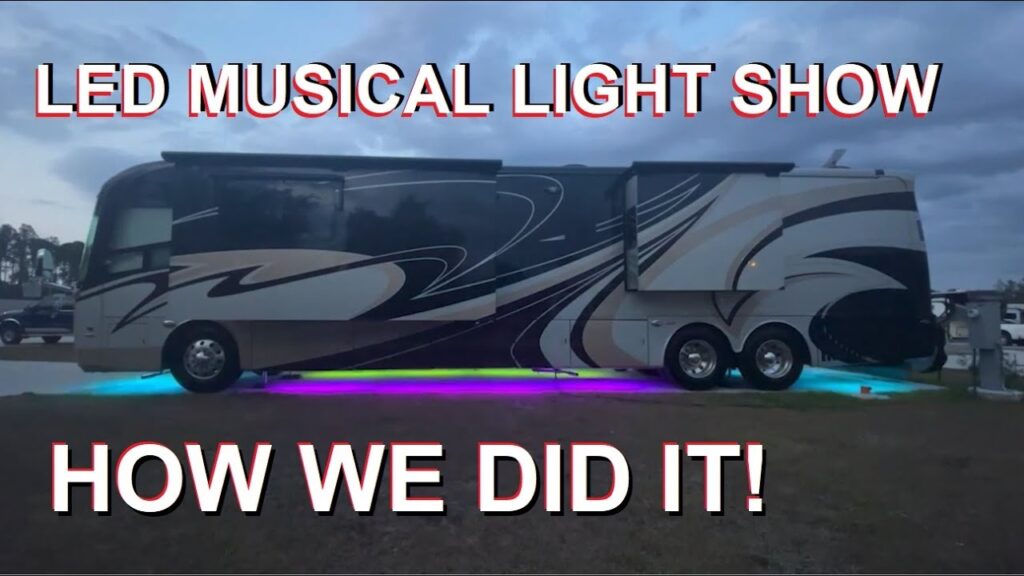 LED Underglow Installation on a 45 foot Coach  | RV Living | RV Life